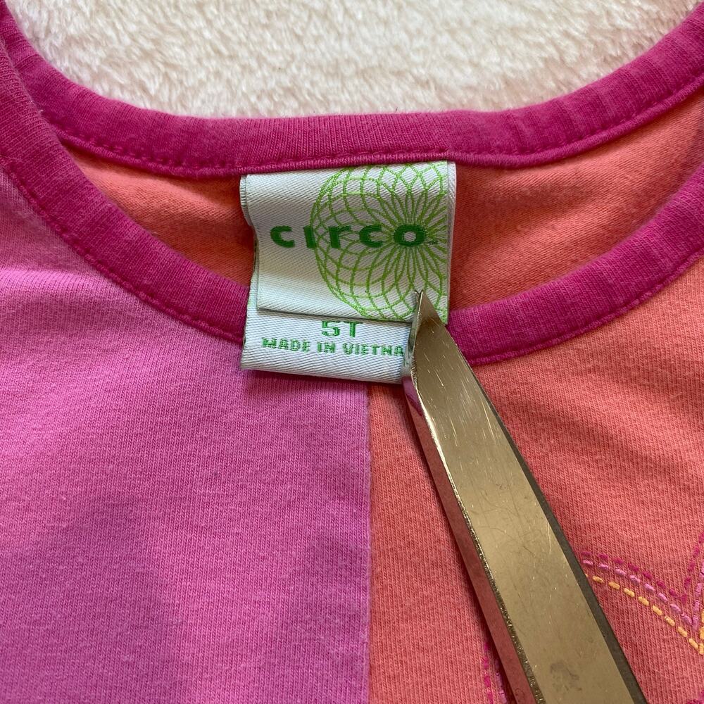 Circo Girls 5T T-Shirt Dress, 95% Cotton - Picture 5 of 9